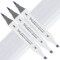 Artfinity Sketch Marker Sets - Set of 3 - Pale Thistle BV7-0, Vibrant, Professional, Dye-Based Alcohol Markers for Artists, Drawing, Travel, & More